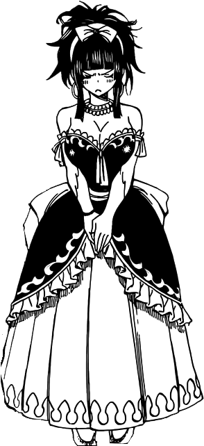 Kagura In A Dress - Gray In A Dress Fairy Tail (301x641), Png Download