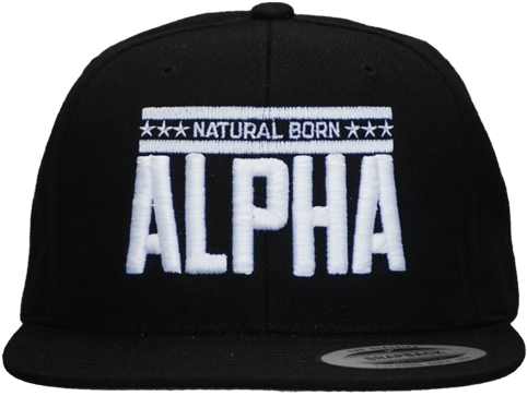 Snap Back "natural Born Alpha" Hat - Snap Back (800x535), Png Download