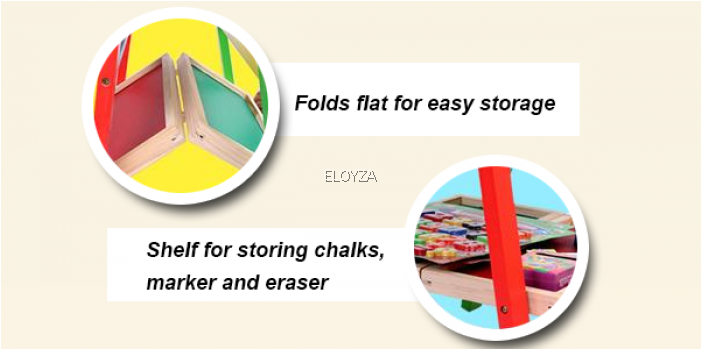 2 In 1 Blackboard And Whiteboard Free 4 Marker Pens - Whiteboard (700x700), Png Download