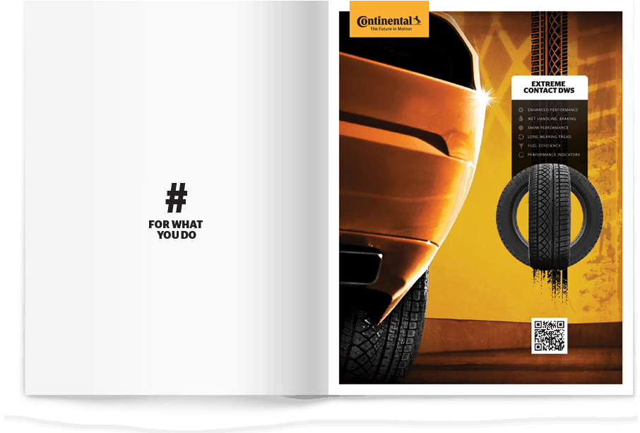 Continental Tire Print Ad (1200x613), Png Download