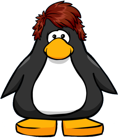 The Handsome From A Player Card - Penguin With A Tie (427x480), Png Download