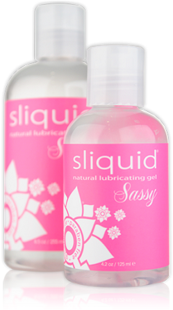 Sliquid - Naturals Sassy Intimate Lubricant - 4.2 Oz. (274x450), Png Download