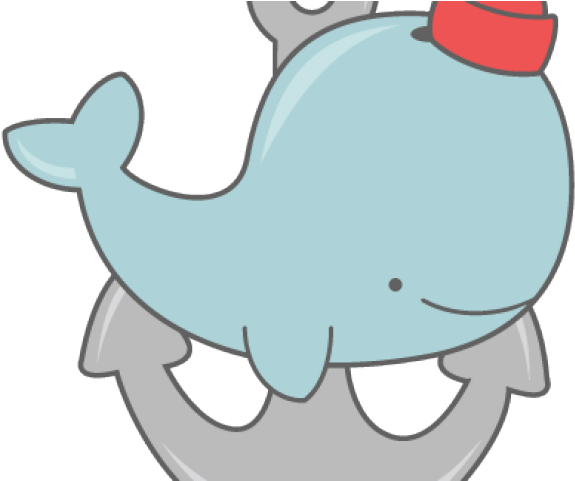 Cartoon Whale Png - Clipart Nautical Baby Whale (640x480), Png Download