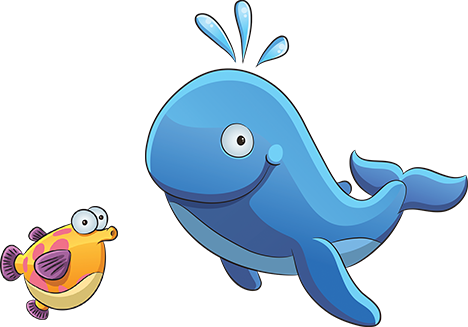 Kids Fish Game - Kids Fish (468x327), Png Download