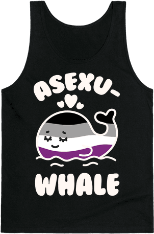 Asexu-whale Tank Top - Edgar Allan Poe Shirts (484x484), Png Download