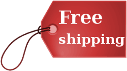 Free Shipping Tag - Graphic Design (460x300), Png Download