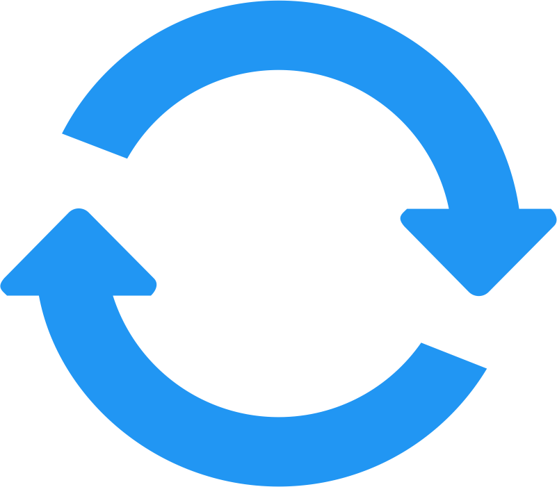 Money-back - Circle With 2 Arrows (801x701), Png Download