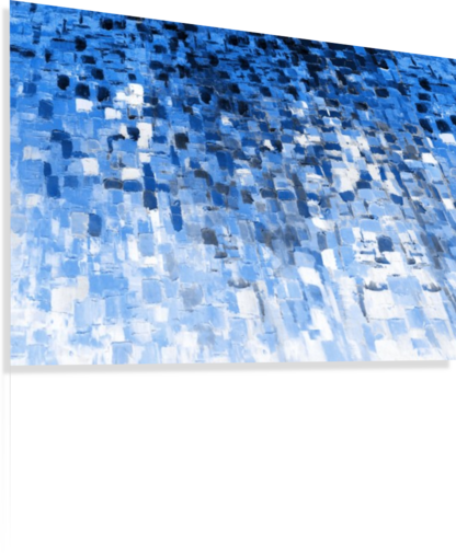 Rain Of Light Canvas Print - Mosaic (416x506), Png Download