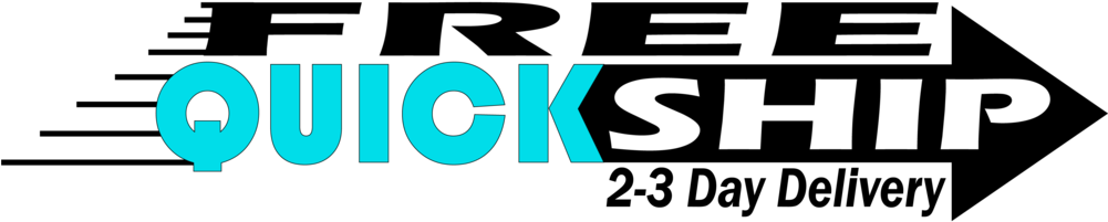 Quick Ship Logo Black No Ship With 2 To 3 Day Delivery - 2 Day Delivery Logo (1000x213), Png Download