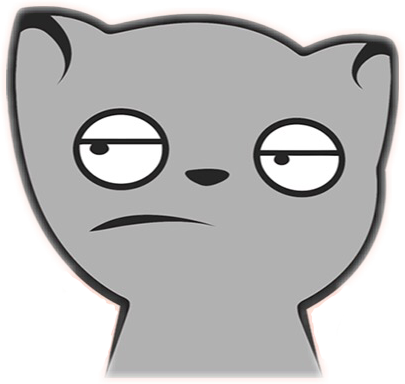 Grumpy Cat Kitten Bored Frown Angry Annoyedkitty Annoye - Rage Comic (405x384), Png Download