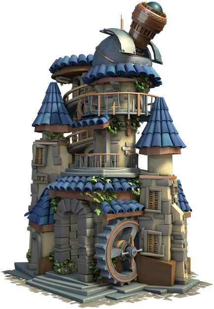 Astrology Tower Art - Pagoda (863x647), Png Download