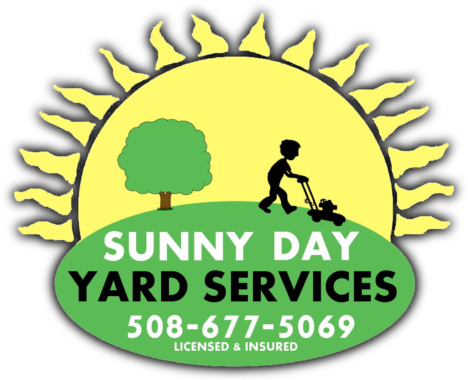 Sunny Day Yard Services - Pure Life Experience Logo (1769x1327), Png Download