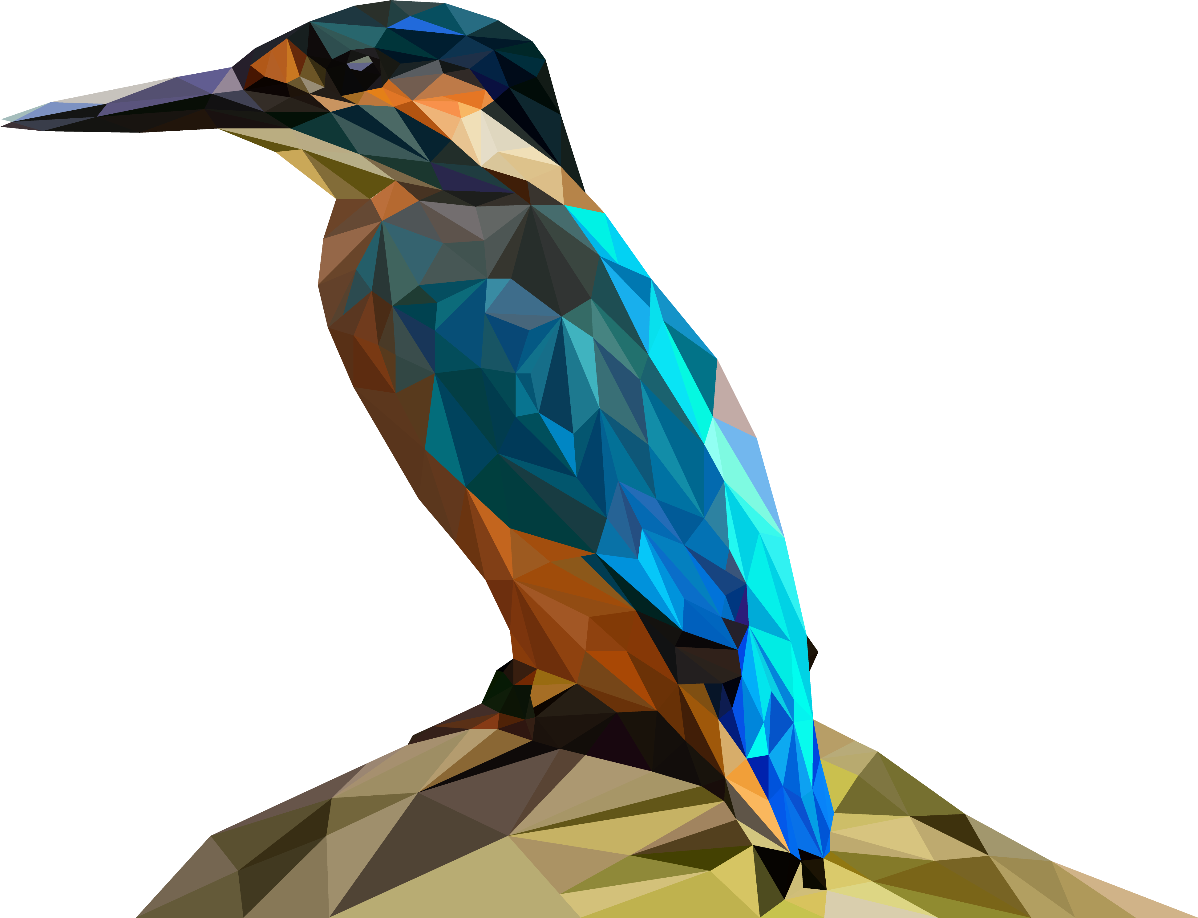 Low Poly Portraits Of Animals - Wallpaper (4800x3200), Png Download