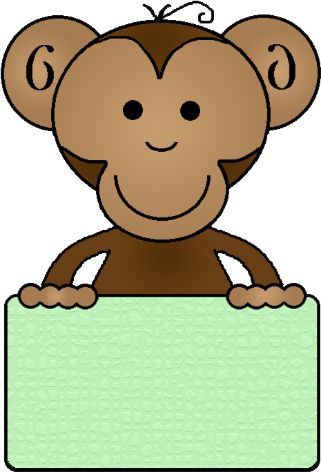 Monkey Clipart Png Download - Actividades De Los Dias De La Semana (542x710), Png Download