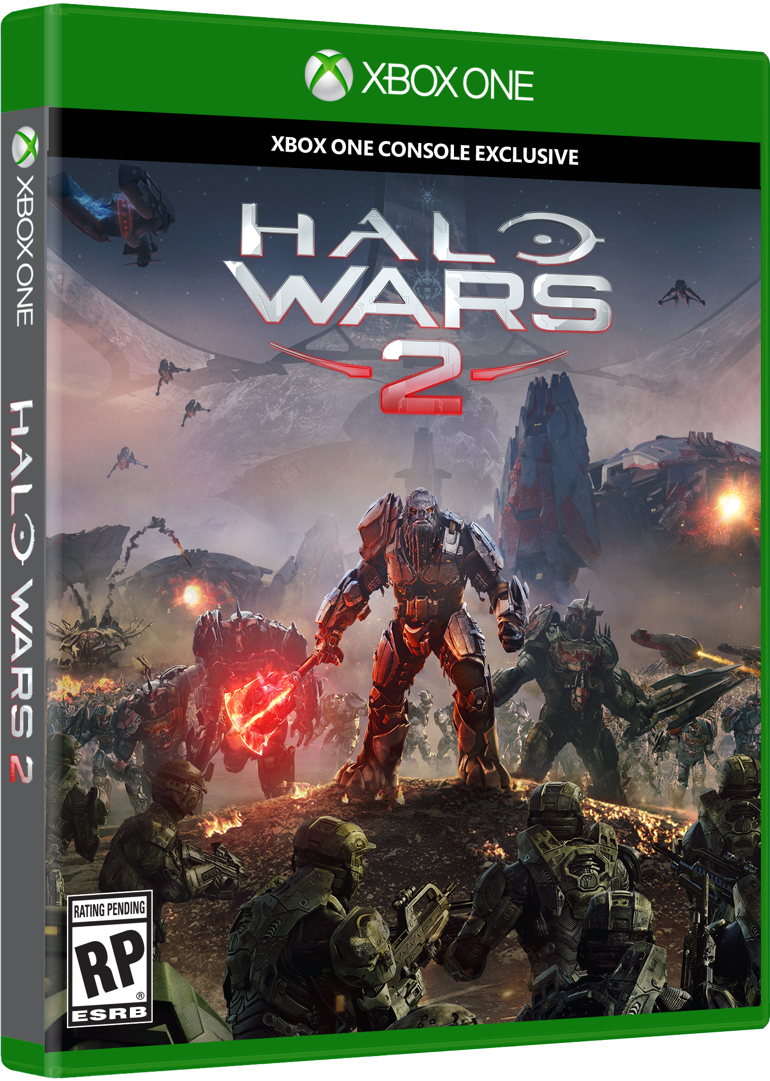 Halo Wars 2 Left Box Shot Xbox One - Halo Wars 2 Xbox One (1650x2250), Png Download