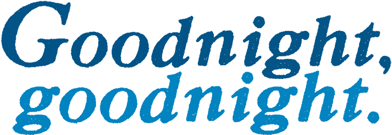 Good Night Text Png (800x312), Png Download