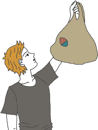 Hole In A Bag - Bag (450x450), Png Download