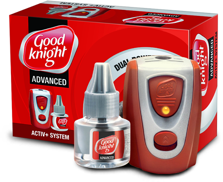 Good Knight Advanced Activ System Image - Good Night Mosquito Killer (505x392), Png Download