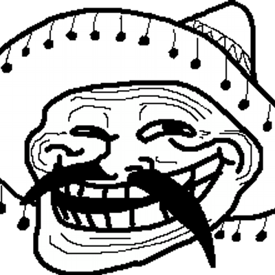Mexican Troll - Mexican Troll Face Png (400x400), Png Download