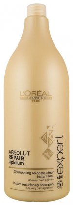 Loreal Absolut Repair Lipidium Shampoon 1500 Ml - L'oreal Professional Absolut Repair Lipidium Shampoo (367x420), Png Download