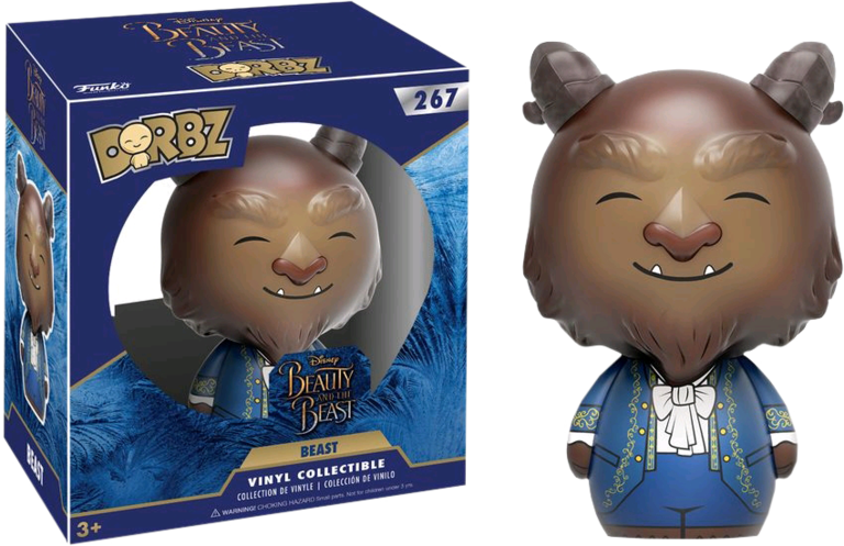 Beauty And The Beast - Beast - Dorbz Vinyl Figure (768x497), Png Download