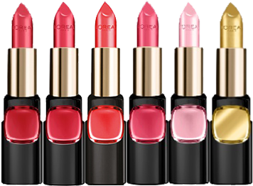 Color Riche Star 24k Gold Lipstick - L'oreal Paris Color Riche Gold Obsession Lipstick (440x280), Png Download