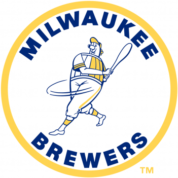Milwaukee Brewers Barrel Man Logo (350x435), Png Download