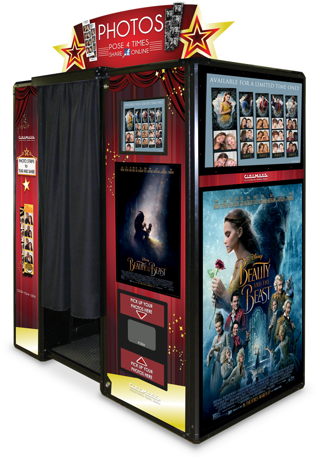 Innovative Foto Promotes Latest Film “beauty And The - Skönheten Och Odjuret (3d Blu-ray) (672x961), Png Download