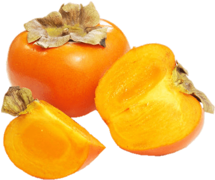 Fruits - Persimmon (590x427), Png Download