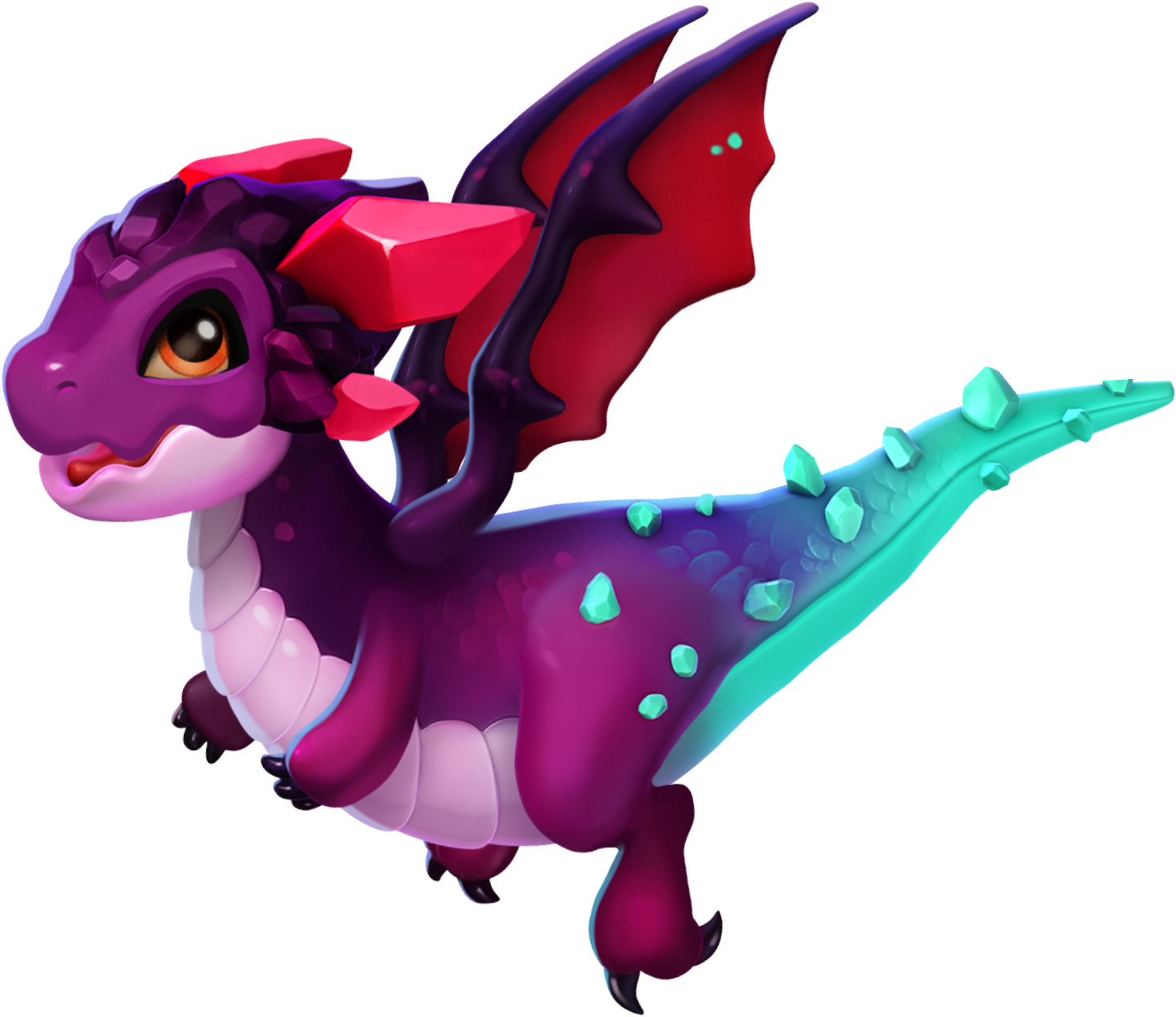 Enchantress Dragon (1471x1272), Png Download