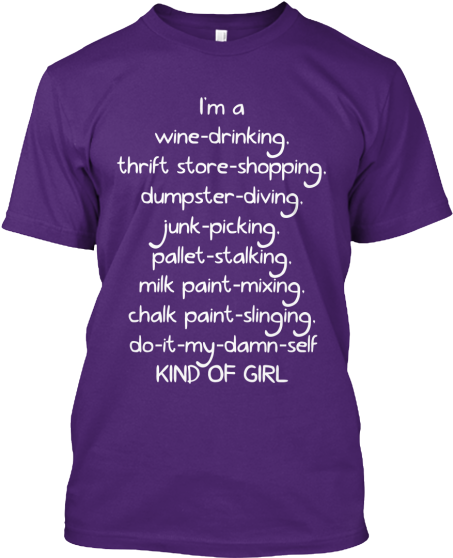 I'm A Chalk Paint And Milk Paint User That Loves To - Make Tiger Great Again Shirt (470x560), Png Download
