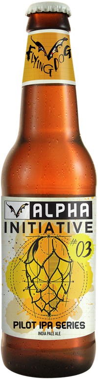 Flying Dog Beer (200x772), Png Download