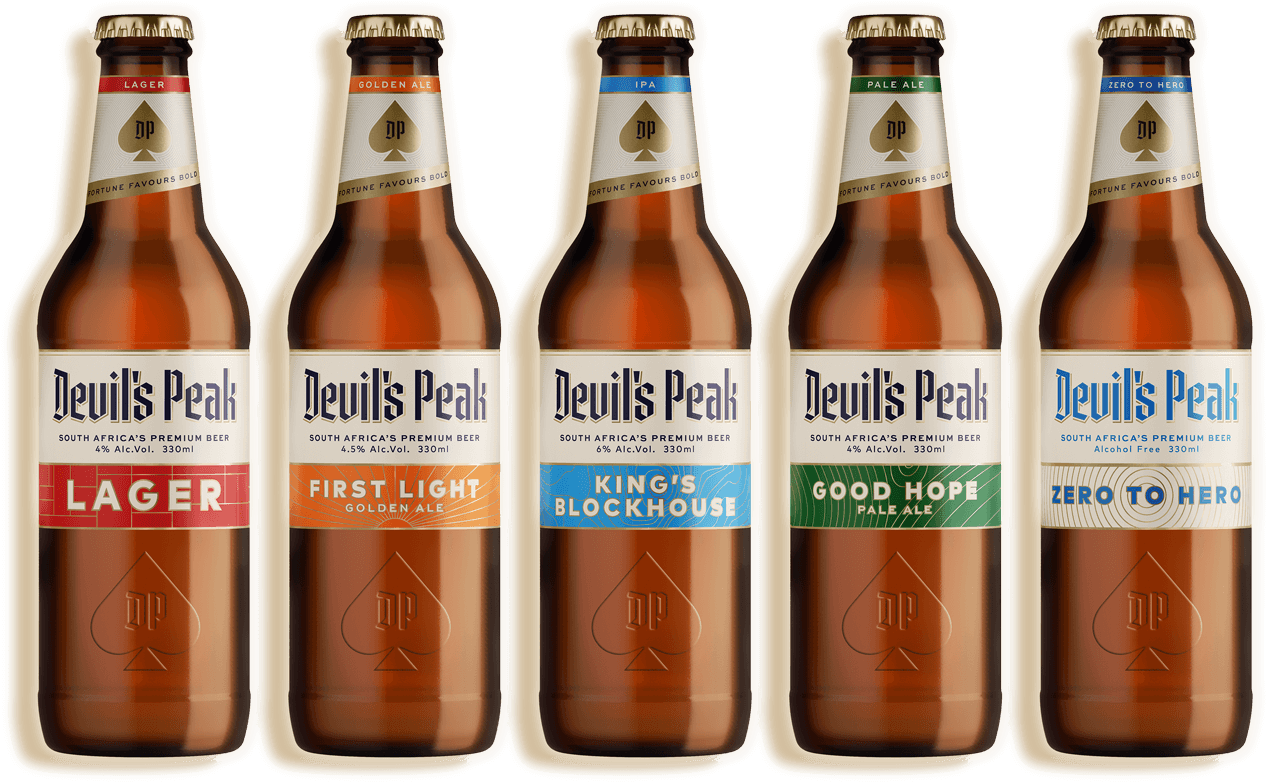 Devils Peak Beer (1400x881), Png Download