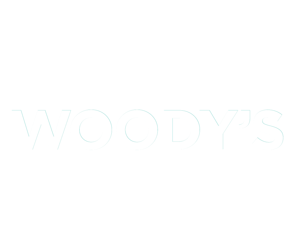 Woodys Logo Final White - Multivitamin Tablet For Bodybuilding (1000x834), Png Download