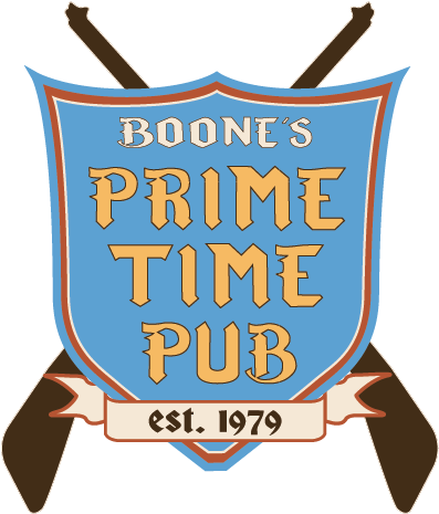 July - Boone's Prime Time Pub (464x464), Png Download