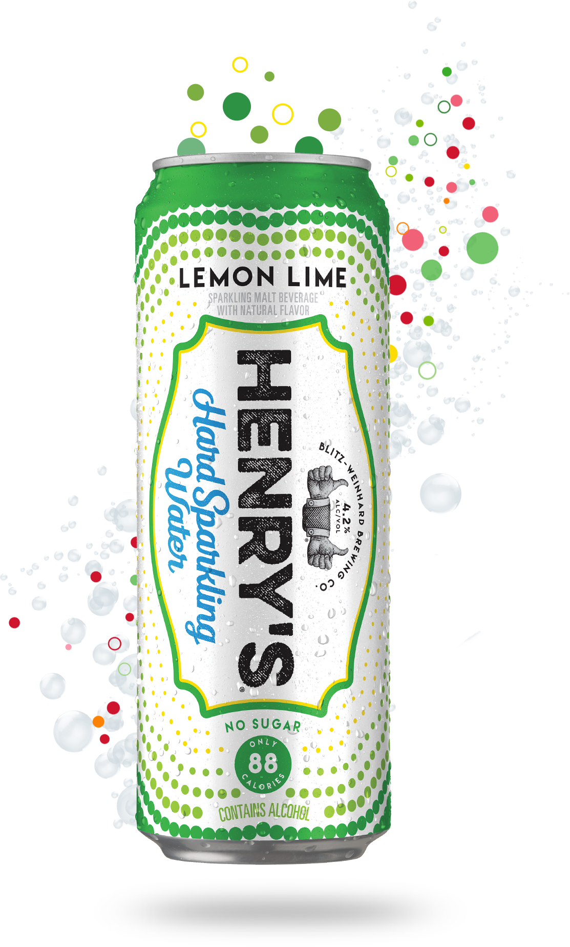 Ll New - Henry's Hard Sparkling Water (1113x1847), Png Download