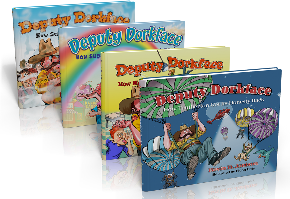 About The Books - Deputy Dorkface: How Sugaropolis Got Dessert Back (960x673), Png Download