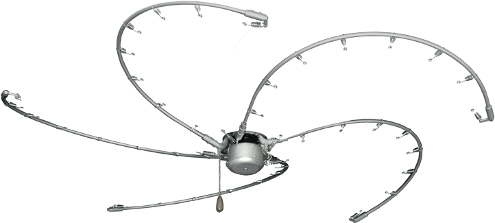 Raindance Nautical Brushed Nickel Bn-1 Motor Assembly - Circular Saw (800x392), Png Download