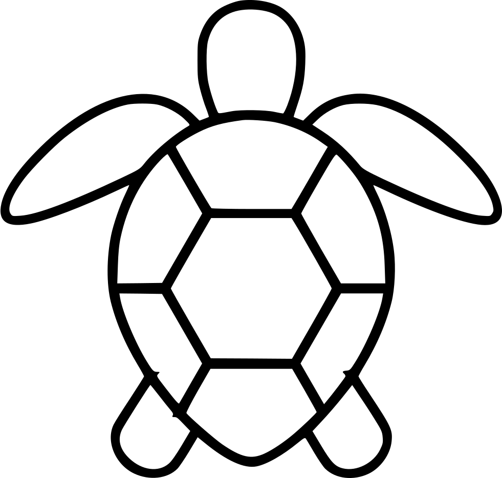 Png File - Turtle Svg Files (981x934), Png Download