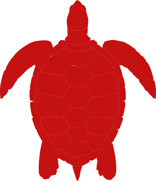Sea Turtle Silhouette Clip Art (516x597), Png Download