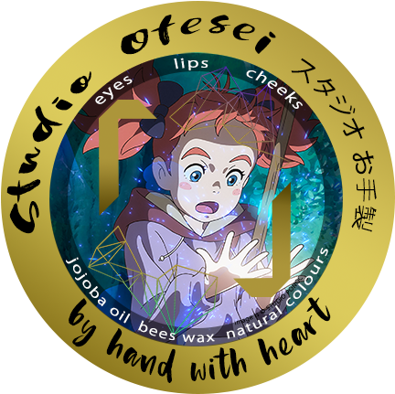 Mary And The Witch's Flower Eyes Lips Cheeks Multi (450x446), Png Download