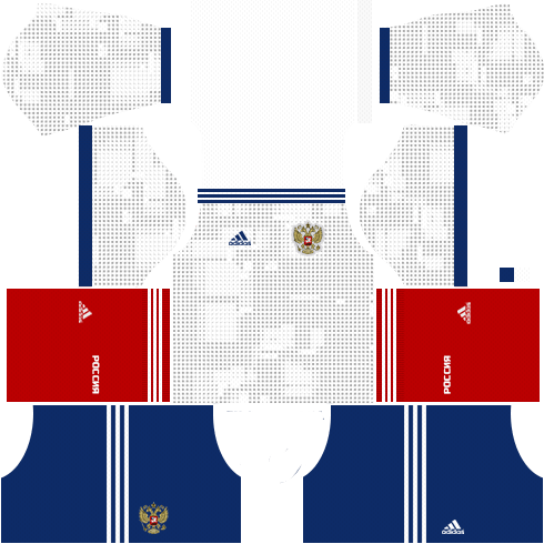 Url - Https - //image - Ibb - Co/ffucsy/russia Away - Dream League Soccer 2018 Kits Malaysia (490x490), Png Download