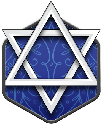 Judaism - Background Estrela De Davi (474x492), Png Download