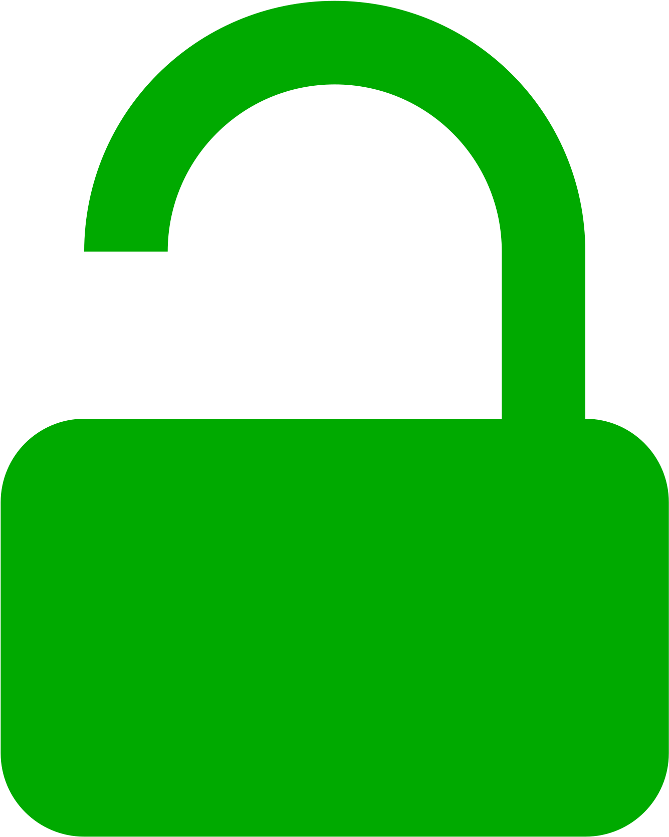 Padlock Clipart Green - Lock Green (2000x2000), Png Download