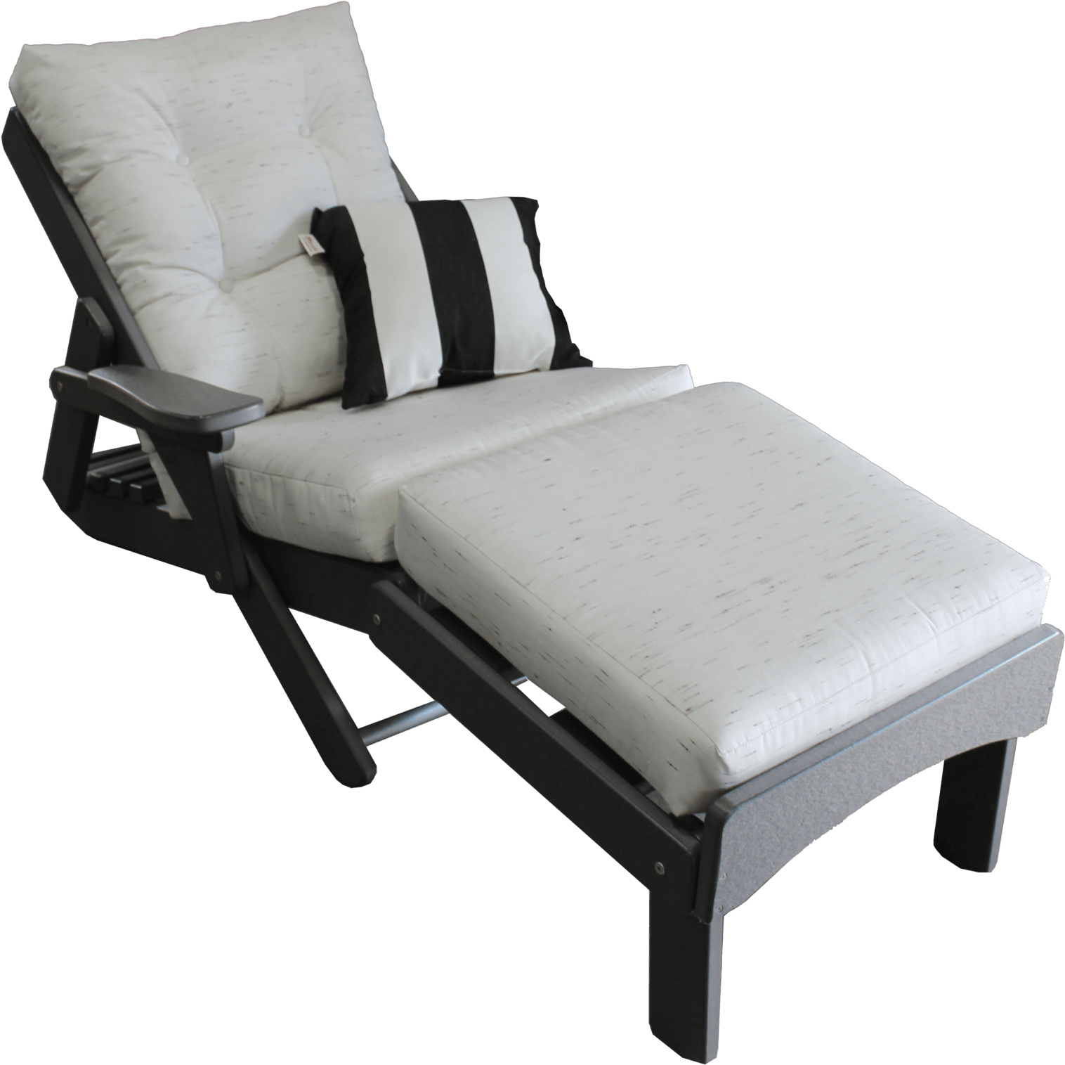 Chaise Chair Patio Set Polywood Poly Furniture Patio - Chair (2048x1966), Png Download