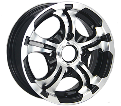 5 Inch Mags Car Rims Et 35 Alloy Wheels With 4 Holes - Hubcap (402x364), Png Download