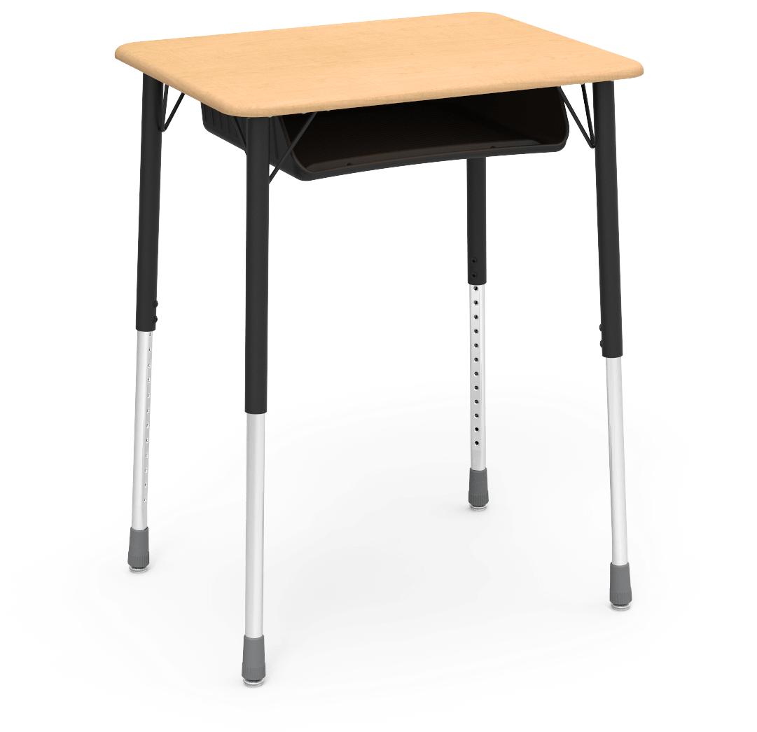 Zuma Series Student Desk With Spacious Work Surface - Product (1080x1080), Png Download