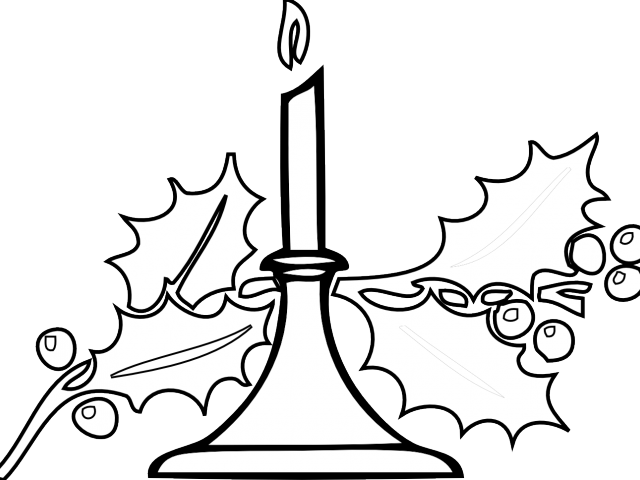 Musical Notes Clipart Holiday Musical - Black And White Clip Art Christmas (640x480), Png Download