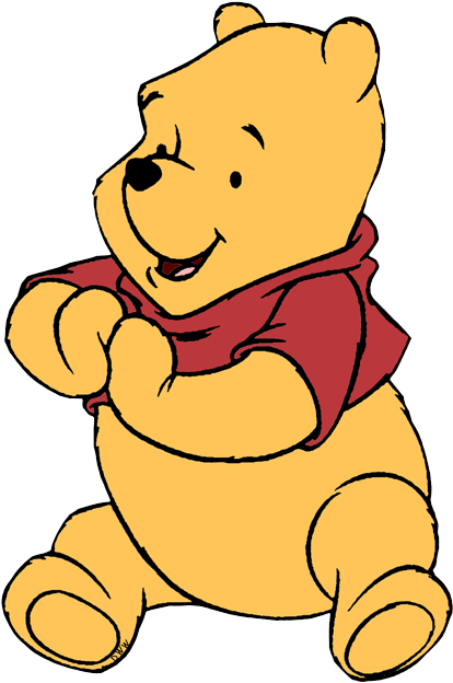 Clapping Hands - Winnie The Pooh Clapping (422x631), Png Download
