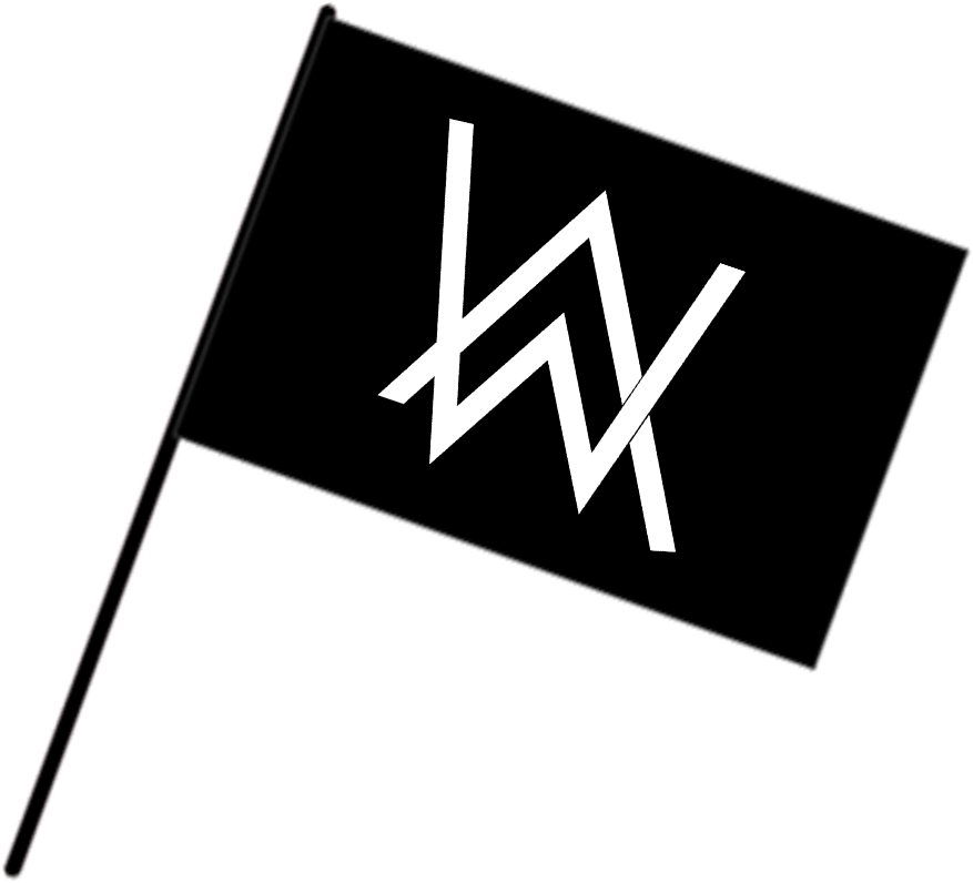 World Of Walker Stickers Messages Sticker-1 - Unisex Alan Walker Faded Dj Hoodie Zipper Jacket Sweaters (1000x1000), Png Download